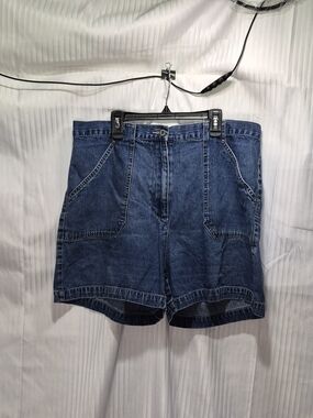 Sonoma 14 Dark Blue Denim High-Rise Jean Shorts